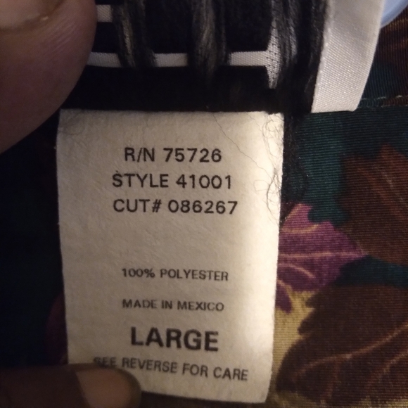 TEDDI Y2K Vintage Autumn Leaf Windbreaker Bomber Jacket, Large - Picture 12 of 16